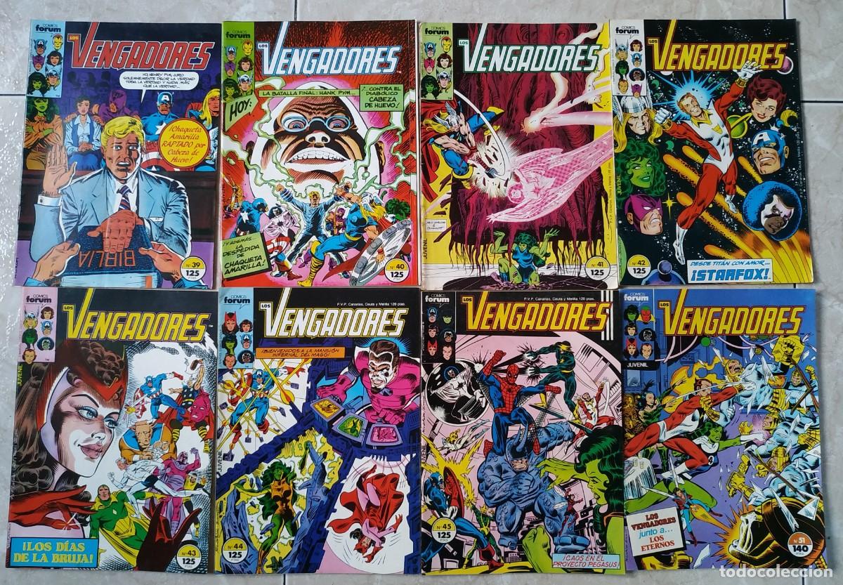 C&oacute;mics: COMIC LOTE DE 28 NUMEROS DE LOS VENGADORES FORUM - Foto 4