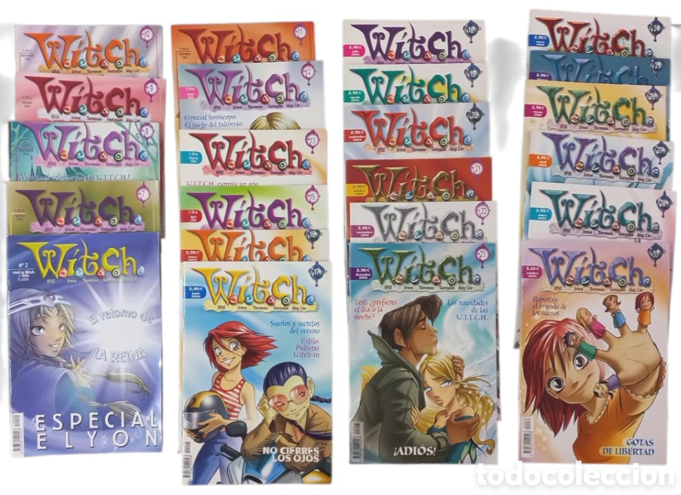 C&oacute;mics: WITCH WALT DISNEY LOTE DE 23 NUMEROS 2003/2004 - Foto 2