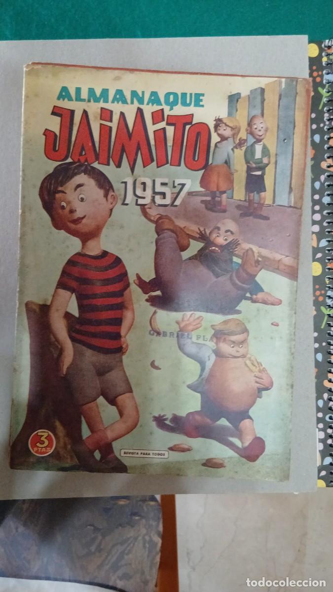 C&oacute;mics: Lote de 7 almanaques Jaimito Bolsa JJ - Foto 5