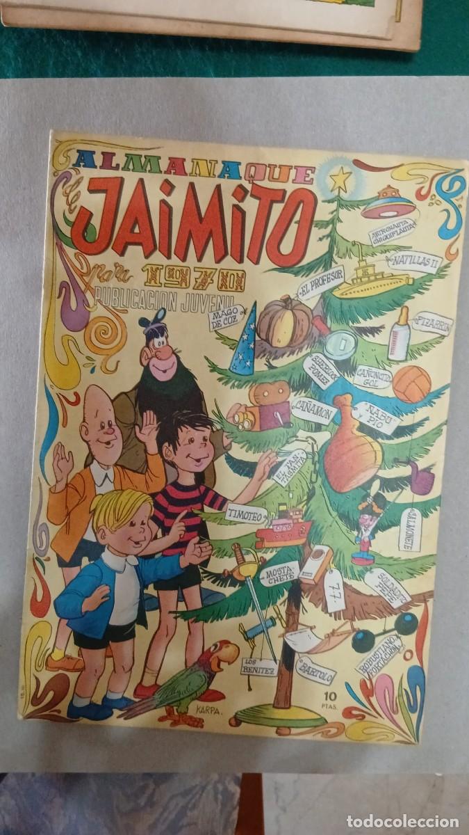 C&oacute;mics: Lote de 7 almanaques Jaimito Bolsa JJ - Foto 7