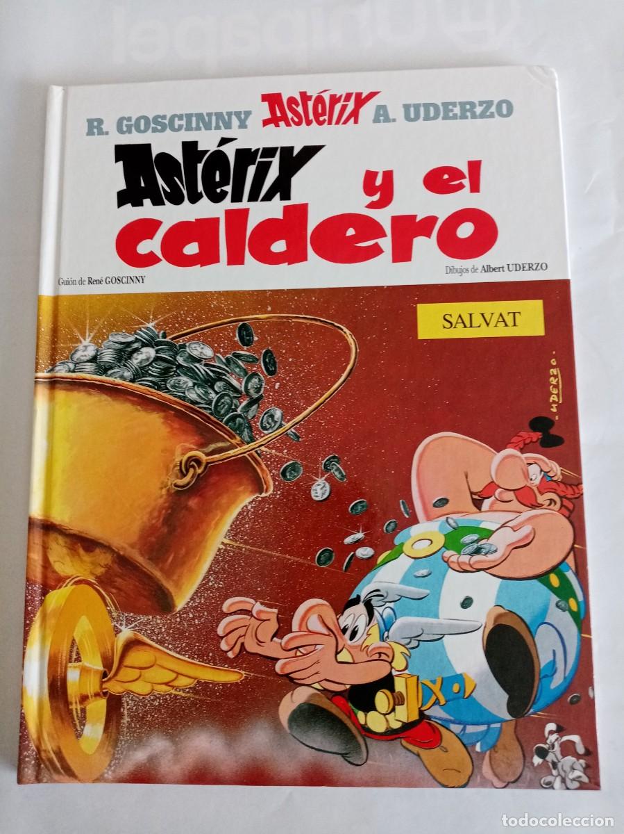 C&oacute;mics: ASTERIX Y EL CALDERO. Goscinny y Uderzo ( SALVAT ) - Foto 1