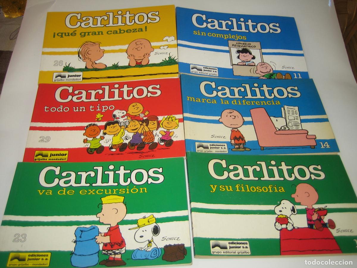 C&oacute;mics: LOTE DE SEIS COMICS DE CARLITOS - Foto 1