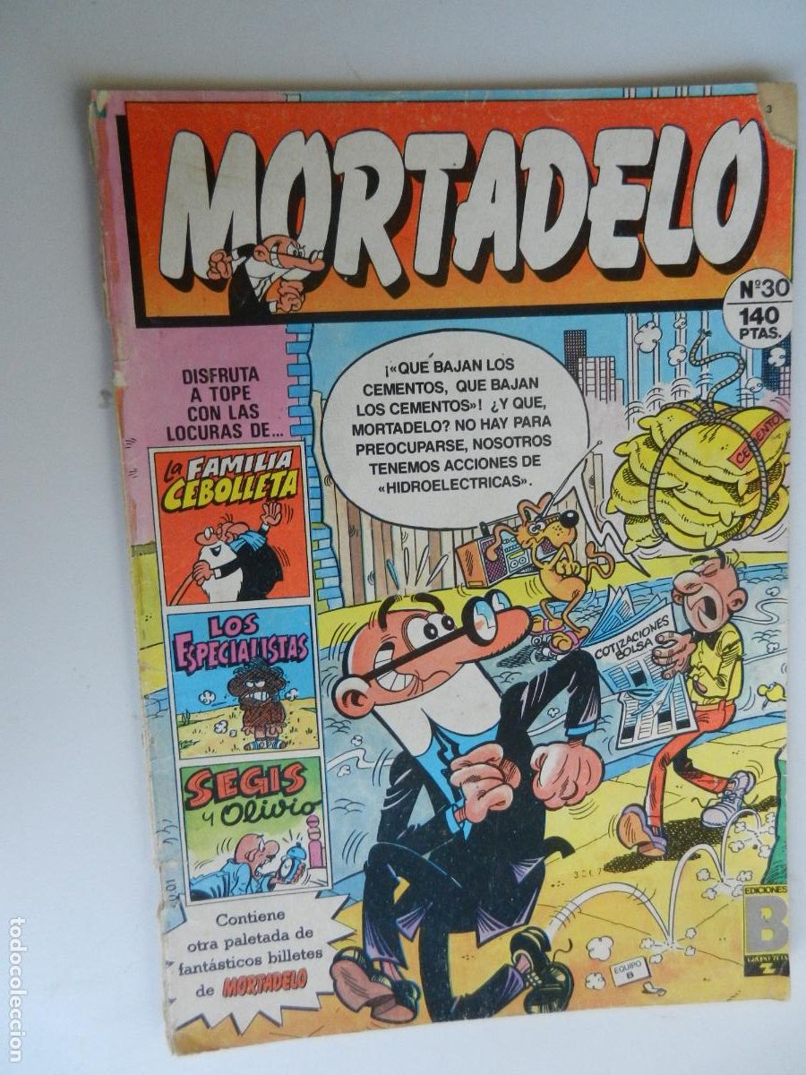 C&oacute;mics: MORTADELO N&ordm; 30 - EDC B 1987 - - Foto 1