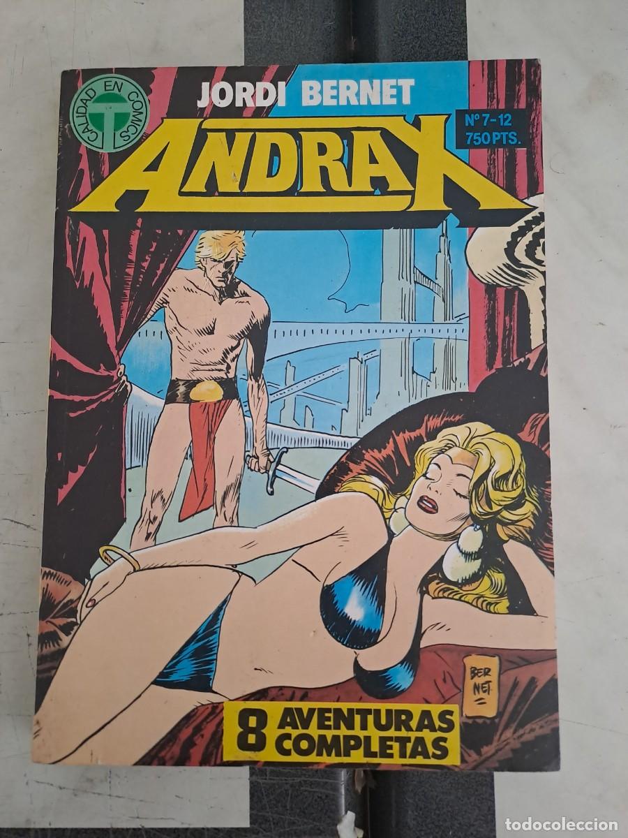 C&oacute;mics: Andrax completa en 2 tomos, Toutain en muy buen estado - Foto 2