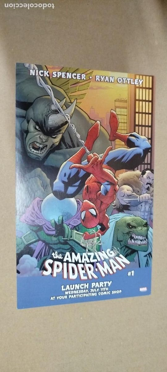 C&oacute;mics: Postal promo The Amazing Spiderman - Foto 1