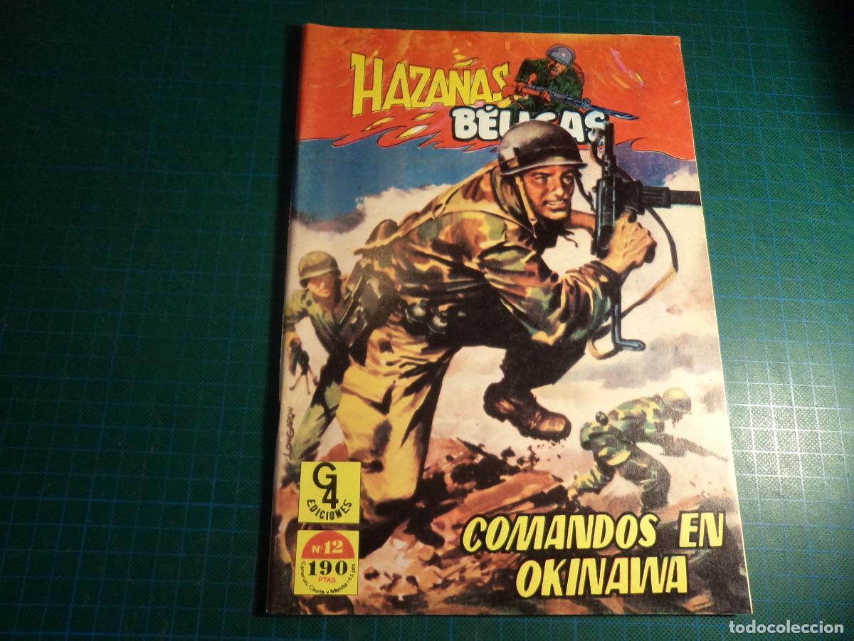 Comics : Haza&ntilde;as Belicas. N&ordm; 12. G4. (Ref. 17-B)