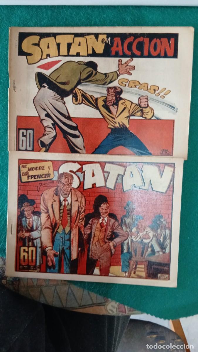 C&oacute;mics: Sat&aacute;n completa 2 n&uacute;meros, &Eacute;xito en buen estado Bolsa JJ - Foto 1