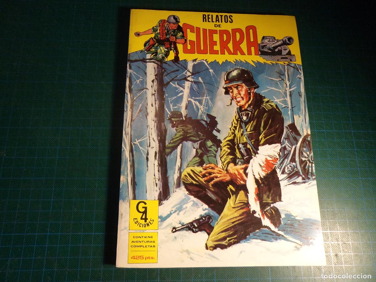C&oacute;mics: Relatos de guerra. Retapado n&ordm; 1. Contiene los numeros 1, 2 y 3. G4 ediciones.