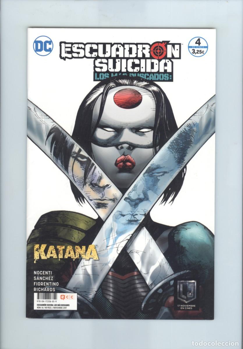 C&oacute;mics: Ecc. Escuadron suicida. Los m&aacute;s buscados. 16. 4. Katana. - Foto 1