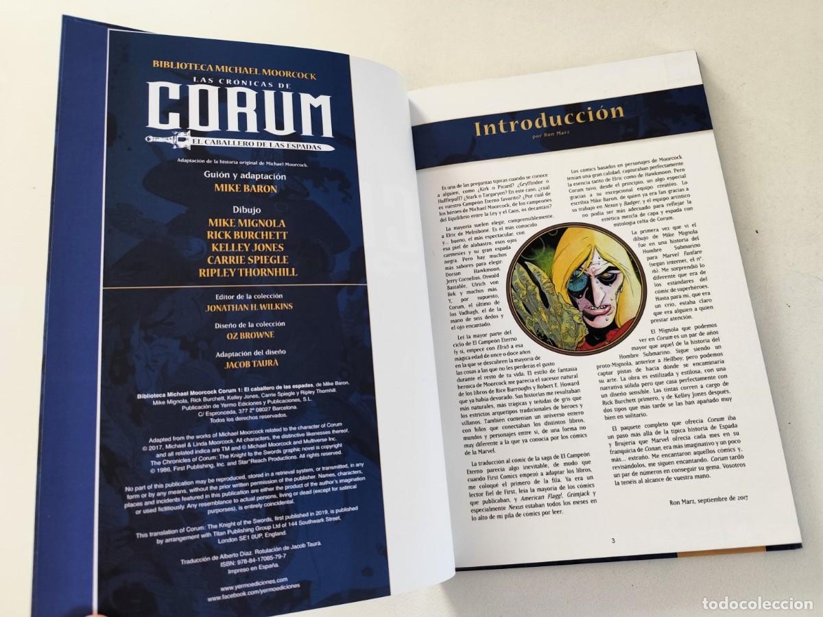 C&oacute;mics: CRONICAS DE CORUM # 1 EL CABALLERO DE LAS ESPADAS (MICHAEL MOORKOCK) ~ YERMO (2019) - Foto 4