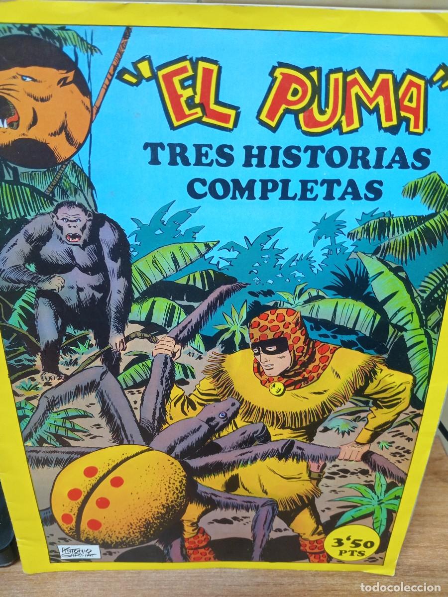 C&oacute;mics: EL PUMA - TRES HISTORIAS COMPLETAS - FACSIMIL - Foto 1