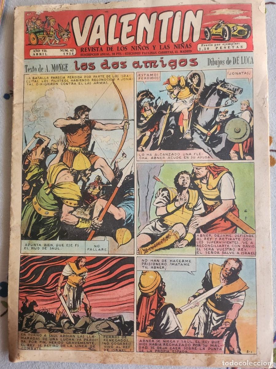 C&oacute;mics: VALENTIN REVISTA PARA NI&Ntilde;OS N&ordm; 62 - Foto 1