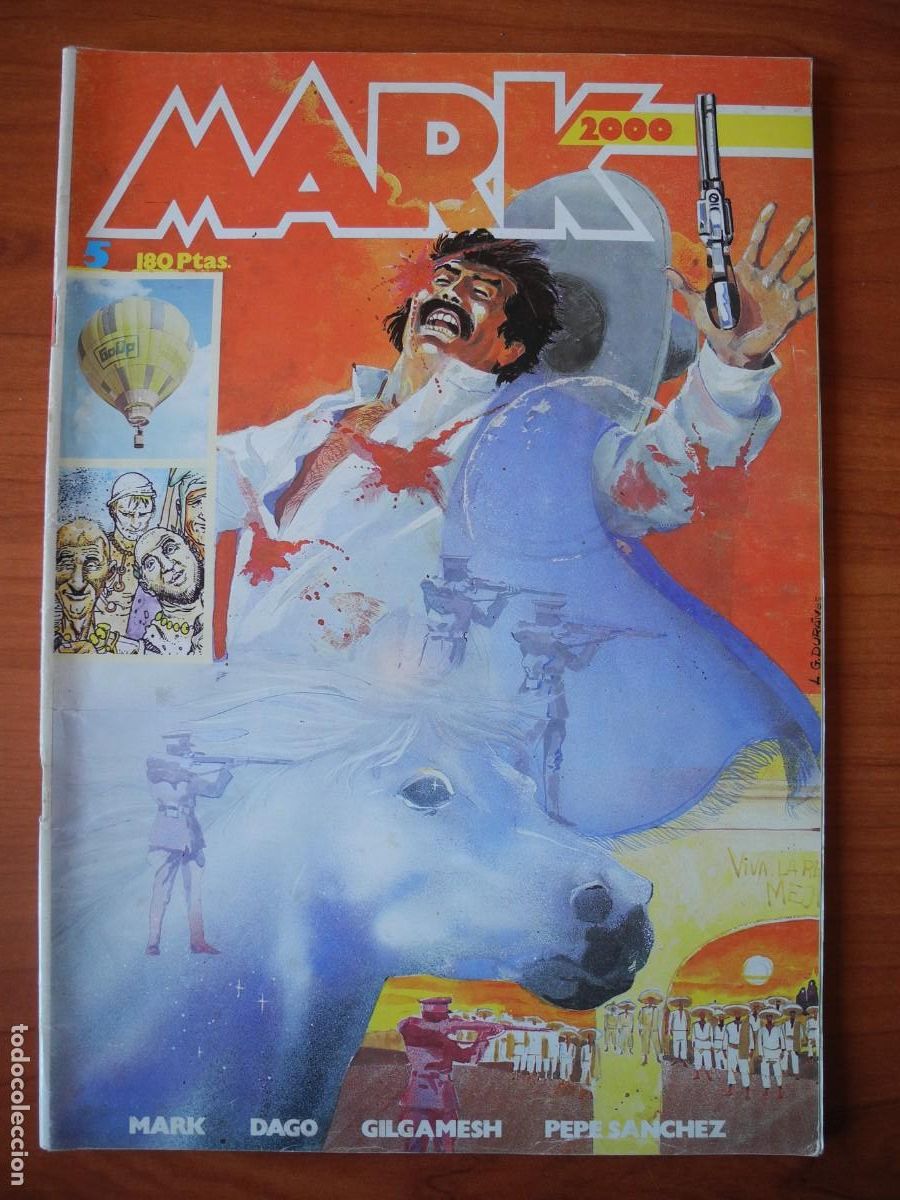 C&oacute;mics: Mark 2000 n. 5. Dago, GilGamesh Pepe S&aacute;nchez - Foto 1