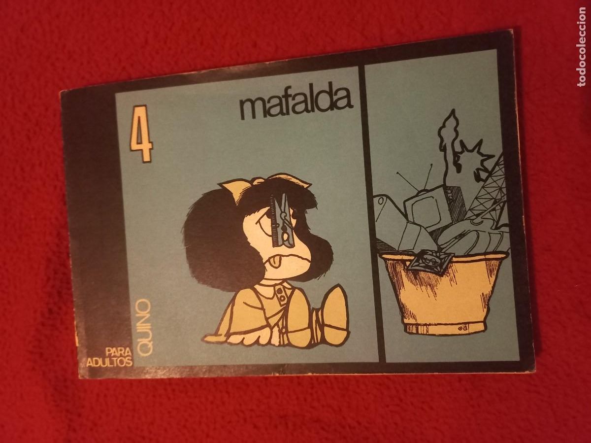 C&oacute;mics: MAFALDA 4 - 1&ordf; EDICION - QUINO - ED. LUMEN - RUSTICA - Foto 1
