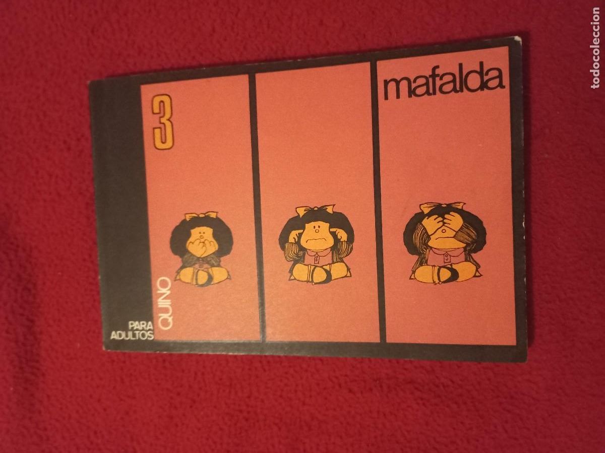 C&oacute;mics: MAFALDA 3 - 1&ordf; EDICION - QUINO - ED. LUMEN - RUSTICA - Foto 1