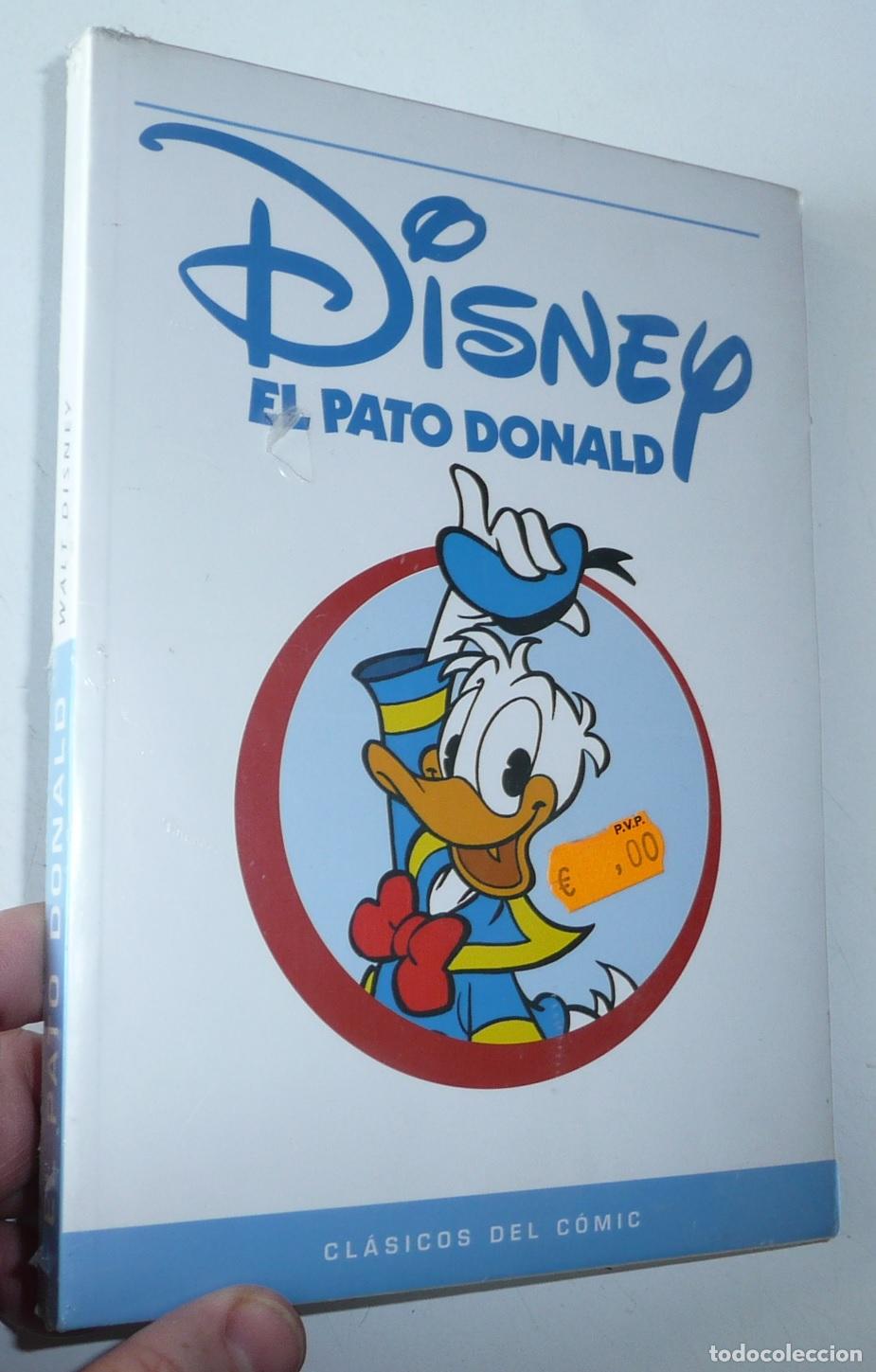 C&oacute;mics: Cl&aacute;sicos del C&oacute;mic. El pato Donald. Disney - Libro nuevo. Precintado - Foto 1