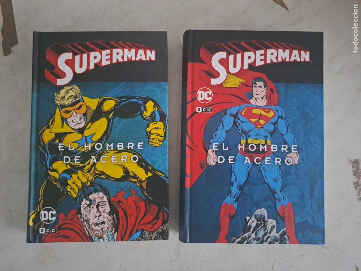 C&oacute;mics: Superman el hombre de acero 1 y 3, ECC en perfecto estado - Foto 1