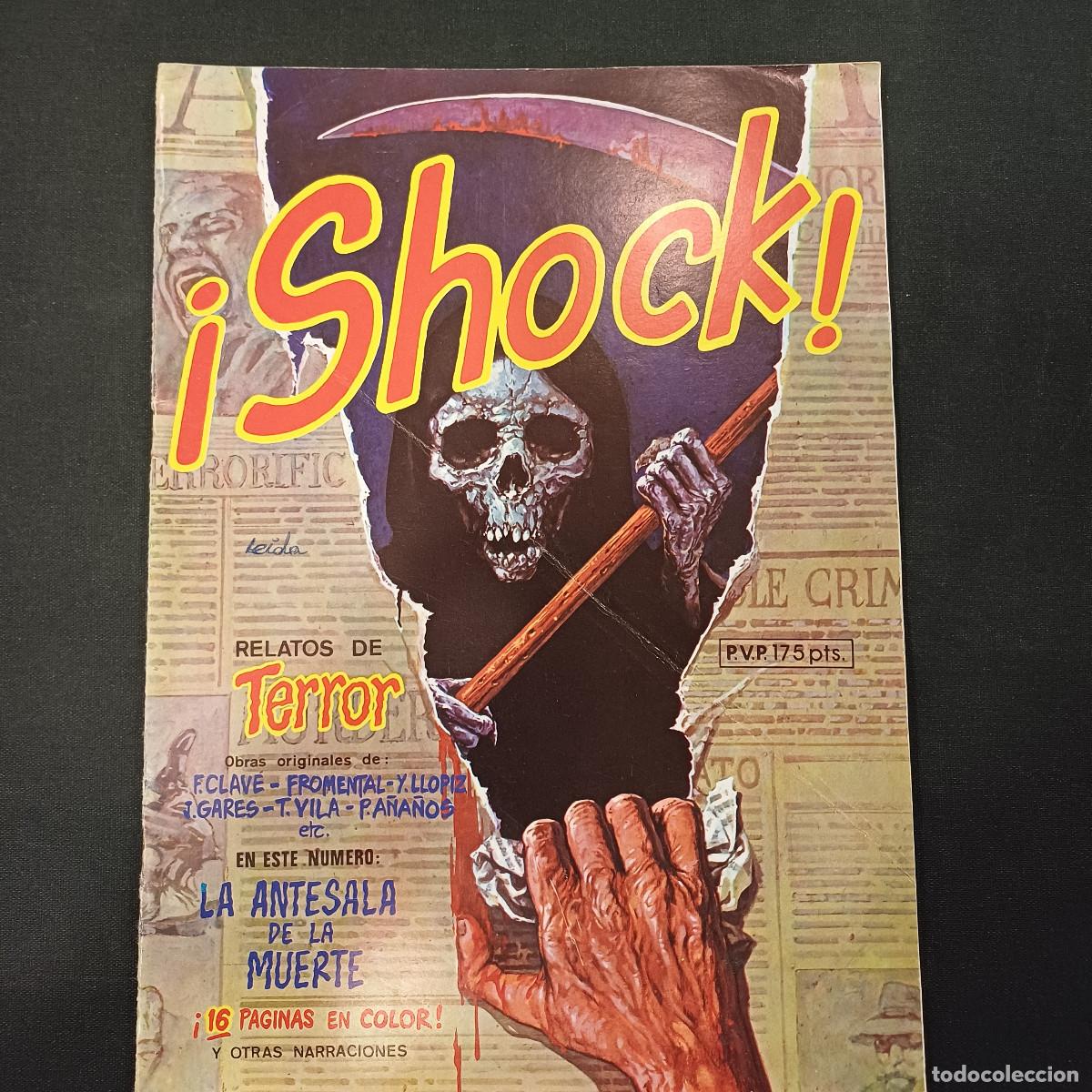 C&oacute;mics: SHOCK !/RELATOS DE TERROR N&ordm; 1/CON POSTER FRANKENSTEIN. - Foto 2
