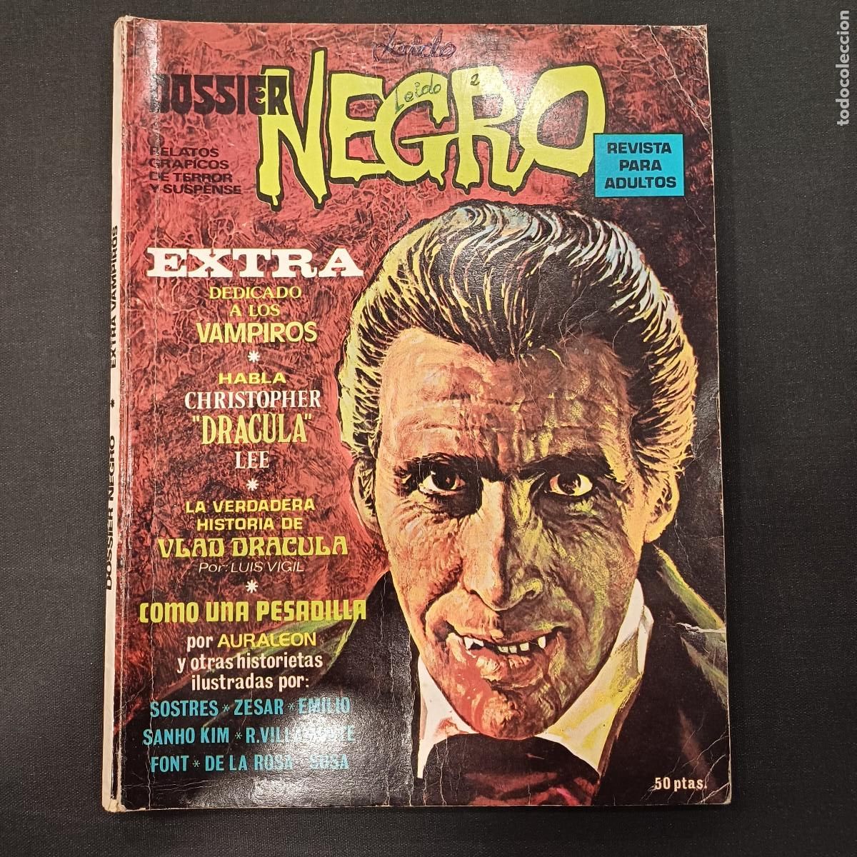 C&oacute;mics: DOSSIER NEGRO/EXTRA VAMPIROS. - Foto 1