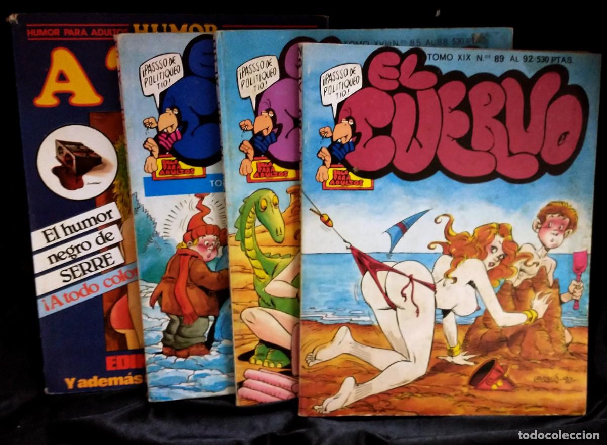 C&oacute;mics: Lote 4 comics El Cuervo y Humor a tope - Foto 1