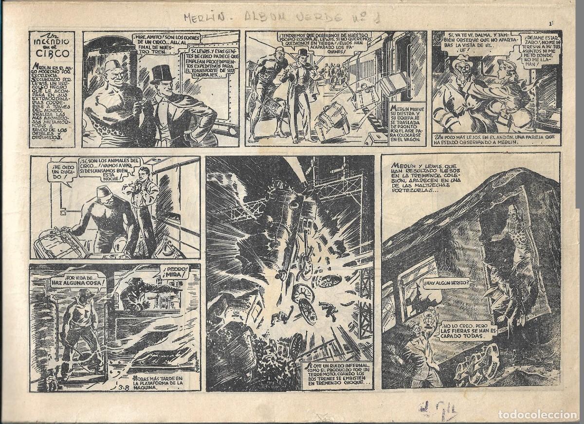 C&oacute;mics: MERLIN EL MAGO - ORIGINAL - Foto 1