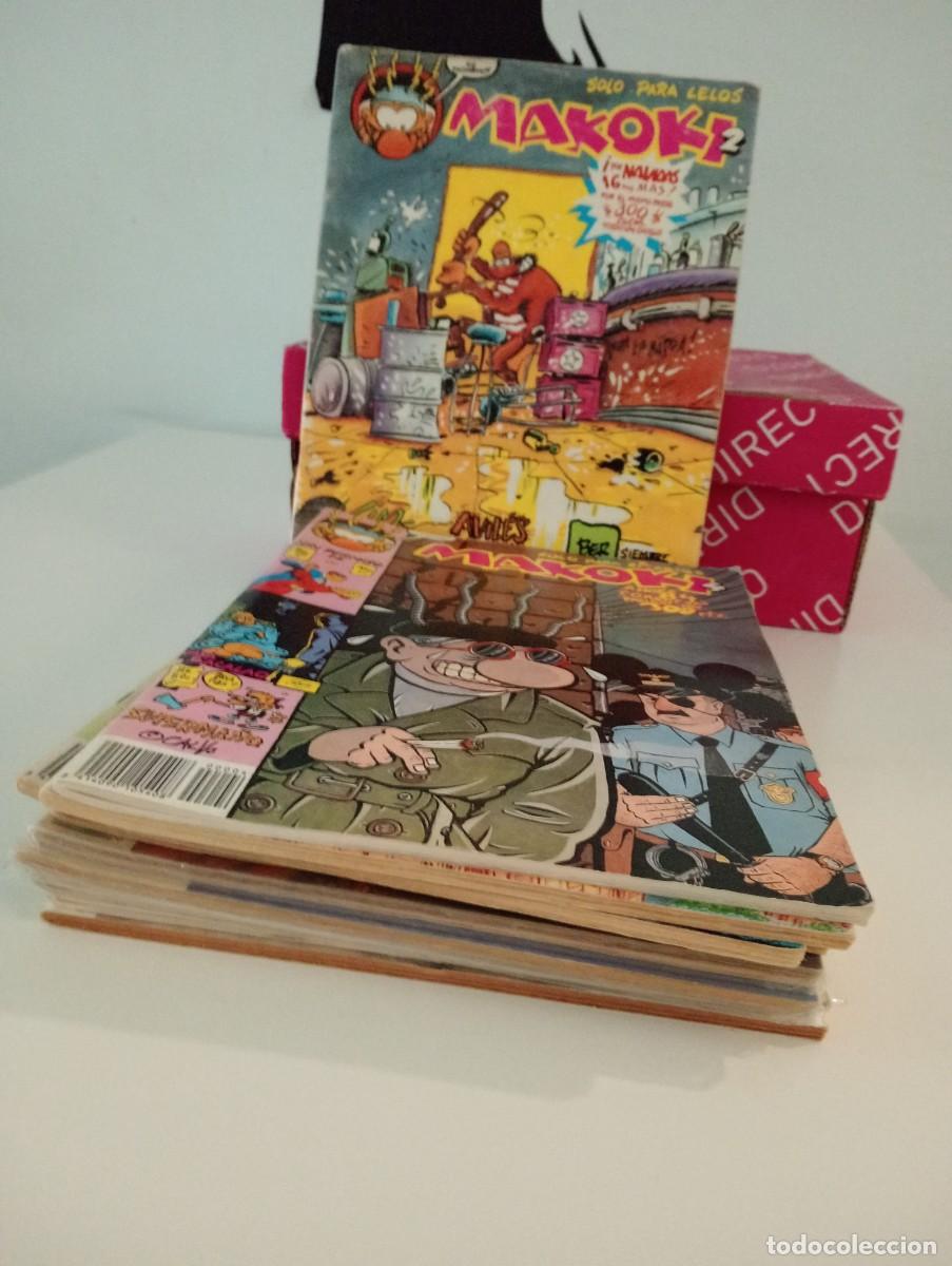 C&oacute;mics: LOTE CON 10 EJEMPLARES DE MAKOKI (DE 34). GRAPA. EDICIONES MAKOKI. 1990 &ndash; 93. 1989. - Foto 1