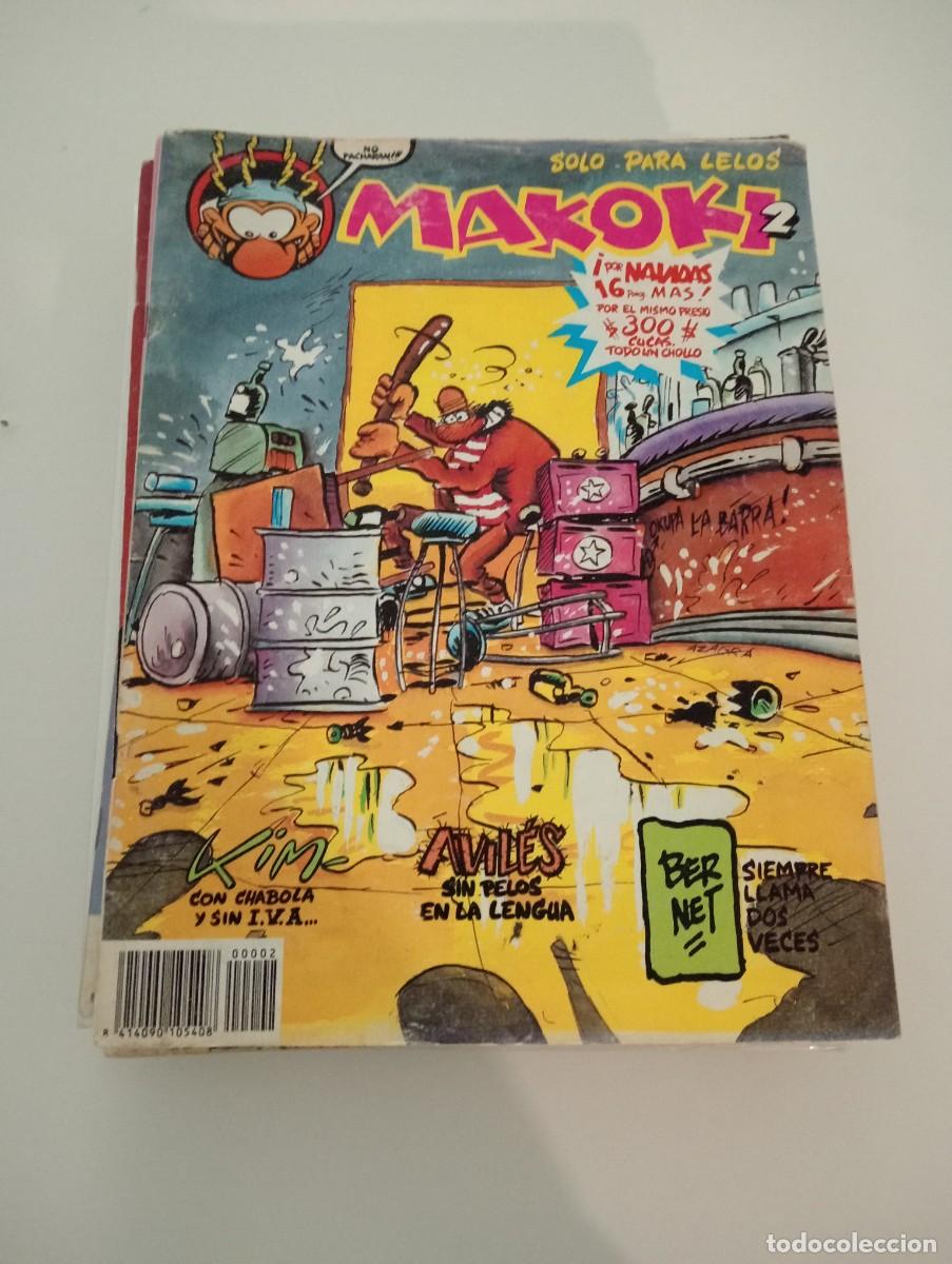 C&oacute;mics: LOTE CON 10 EJEMPLARES DE MAKOKI (DE 34). GRAPA. EDICIONES MAKOKI. 1990 &ndash; 93. 1989. - Foto 3
