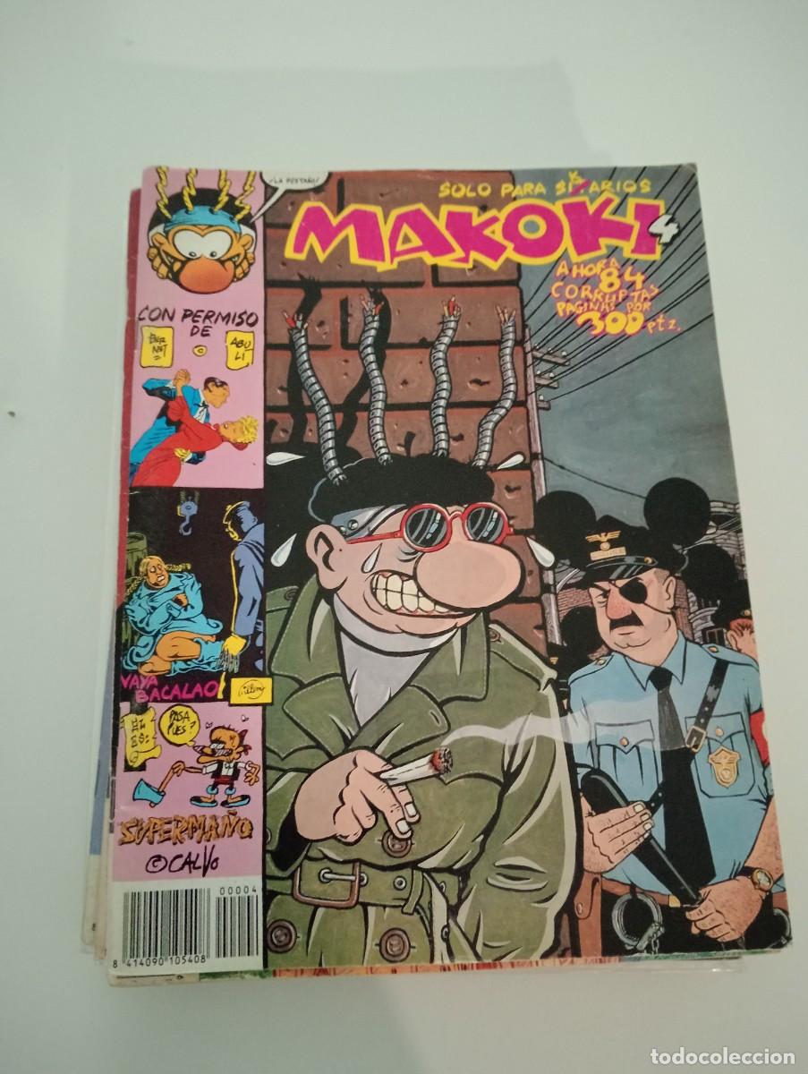 C&oacute;mics: LOTE CON 10 EJEMPLARES DE MAKOKI (DE 34). GRAPA. EDICIONES MAKOKI. 1990 &ndash; 93. 1989. - Foto 4