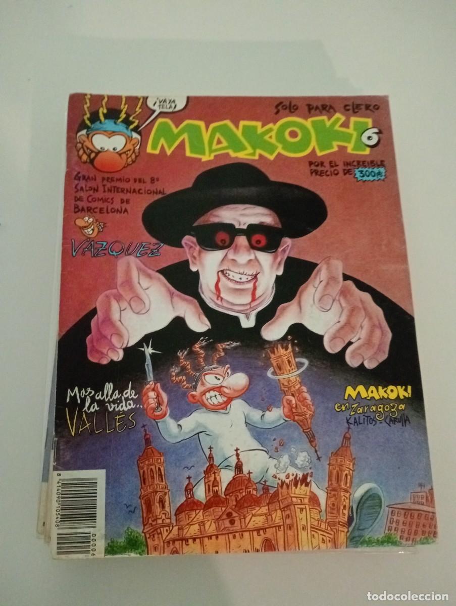 C&oacute;mics: LOTE CON 10 EJEMPLARES DE MAKOKI (DE 34). GRAPA. EDICIONES MAKOKI. 1990 &ndash; 93. 1989. - Foto 5