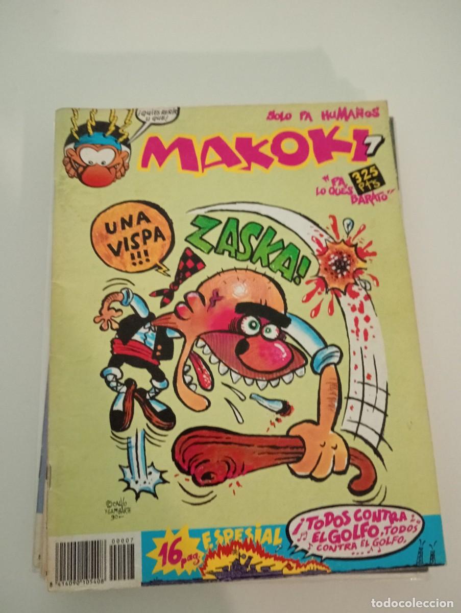 C&oacute;mics: LOTE CON 10 EJEMPLARES DE MAKOKI (DE 34). GRAPA. EDICIONES MAKOKI. 1990 &ndash; 93. 1989. - Foto 6