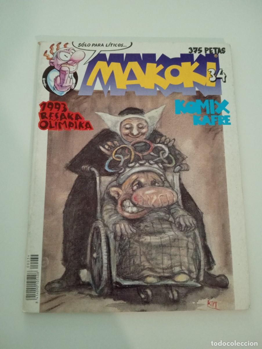 C&oacute;mics: LOTE CON 10 EJEMPLARES DE MAKOKI (DE 34). GRAPA. EDICIONES MAKOKI. 1990 &ndash; 93. 1989. - Foto 12