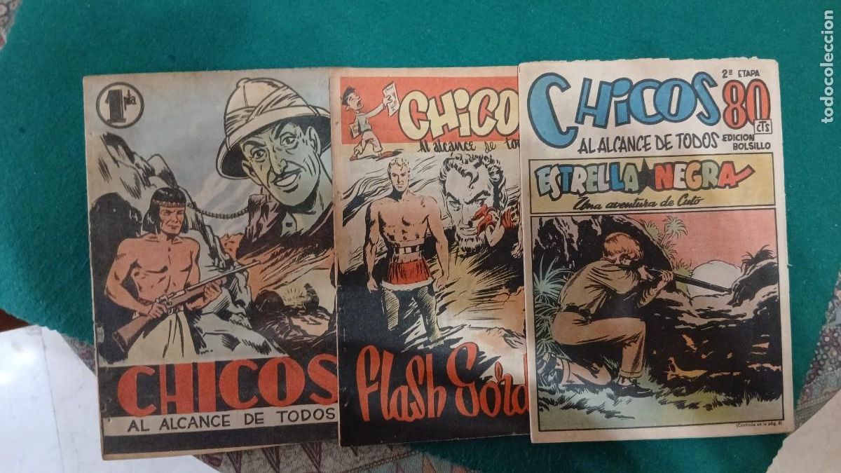 C&oacute;mics: Chicos 19, 40 y 48 Bolsa JJ - Foto 1