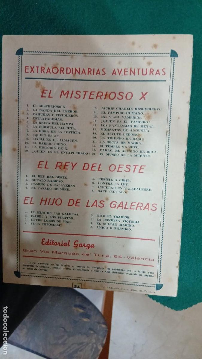 C&oacute;mics: El misterioso X 13 numeros Bolsa JJ - Foto 3