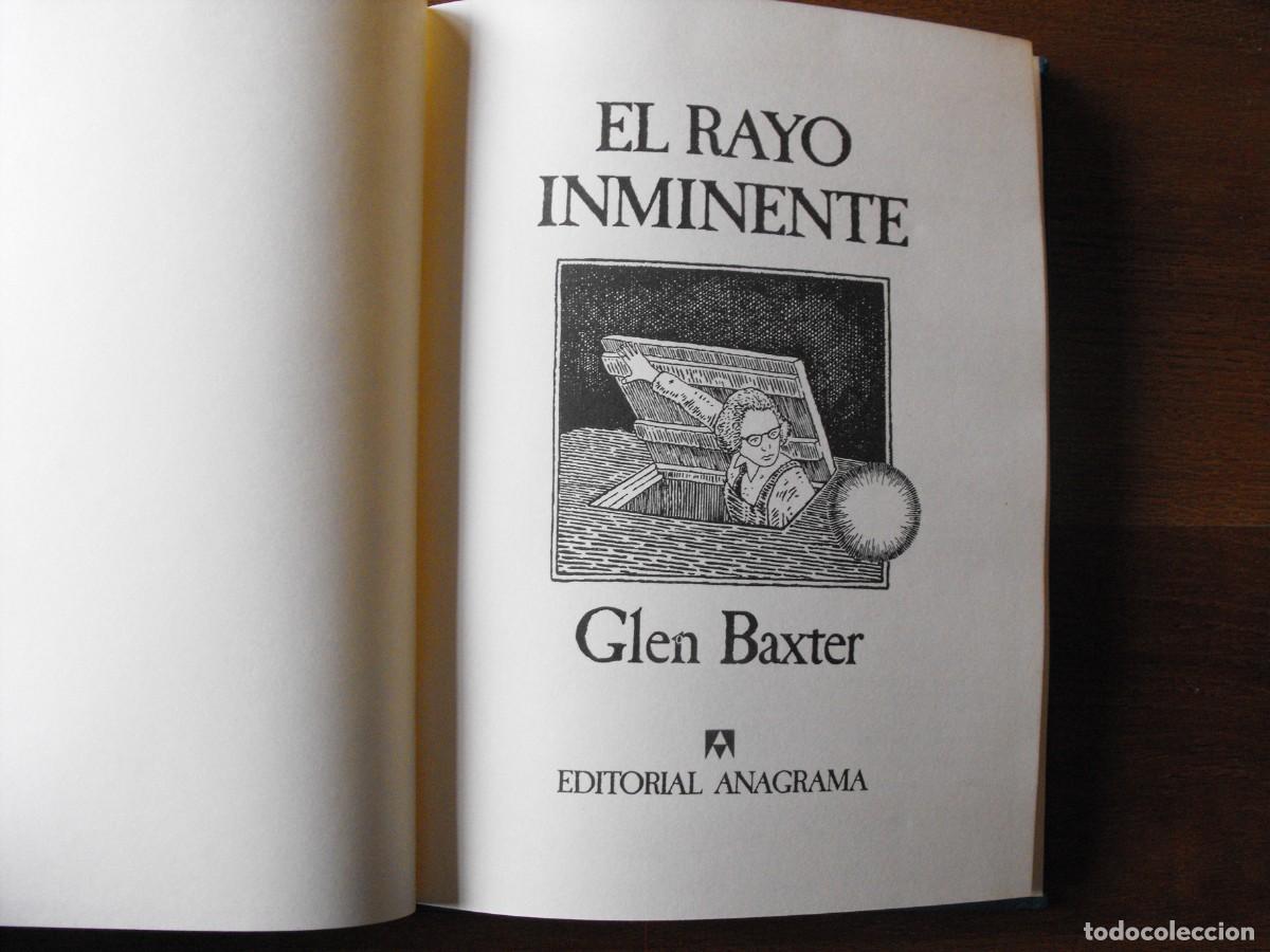 C&oacute;mics: Baxter, Glen. El rayo inminente. Editorial Anagrama. - Foto 2