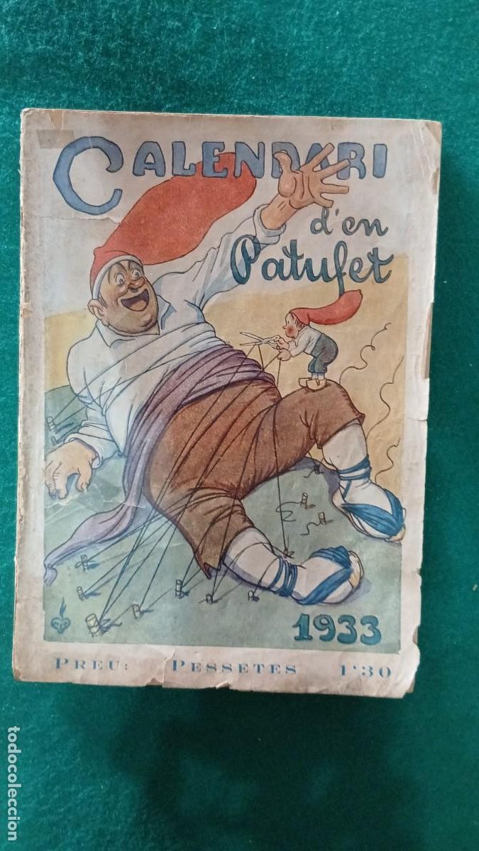 C&oacute;mics: Calendario patufet 1933 Bolsa JJ - Foto 1