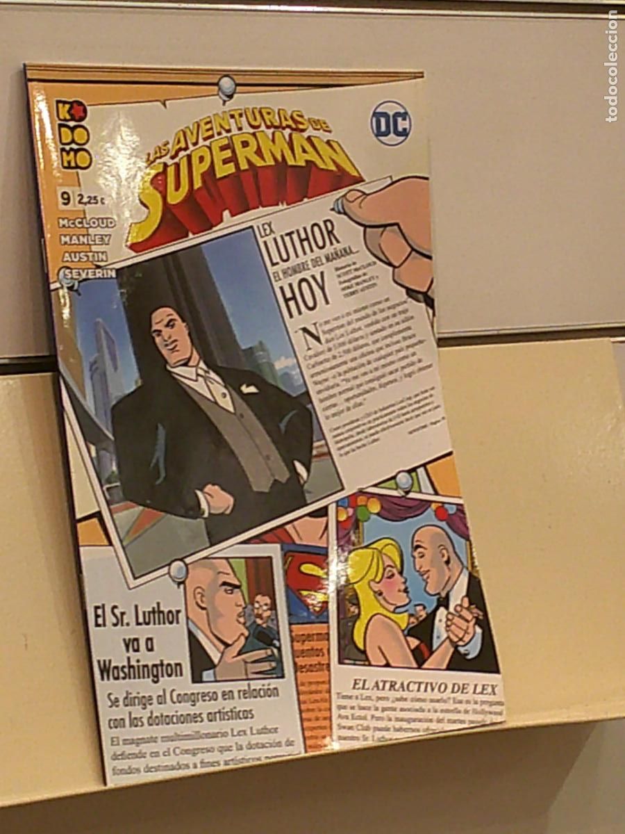 C&oacute;mics: LAS AVENTURAS DE SUPERMAN N&ordm; 9 ENERO 2022 KODOMO DC - ECC - Foto 1