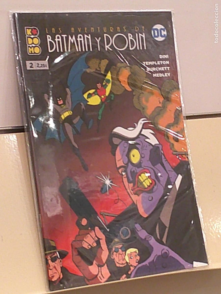 C&oacute;mics: LAS AVENTURAS DE BATMAN Y ROBIN N&ordm; 2 KODOMO DC - ECC