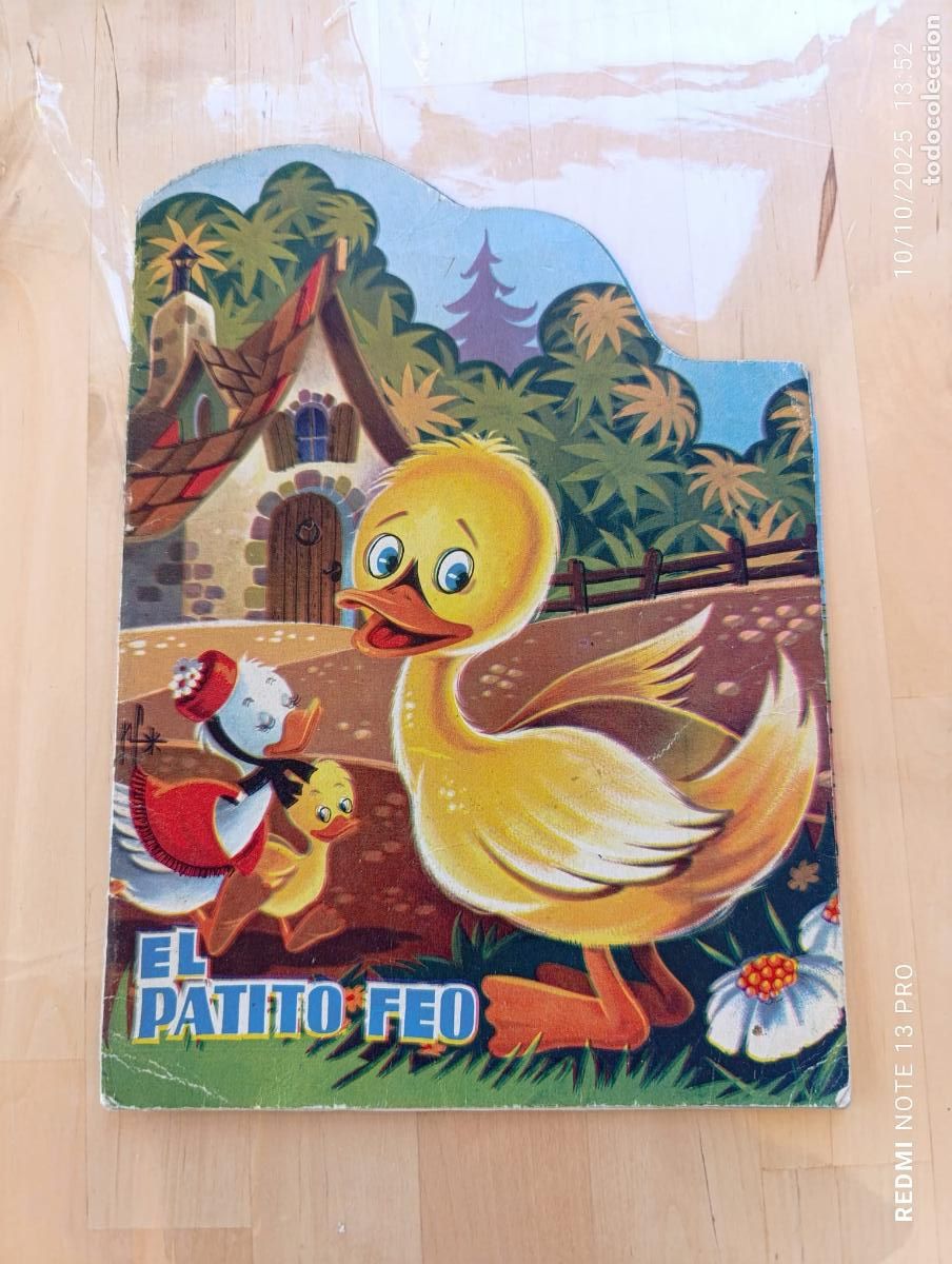 C&oacute;mics: Cuento troquelado. El patito feo. Ediciones Maisal 1970. - Foto 2