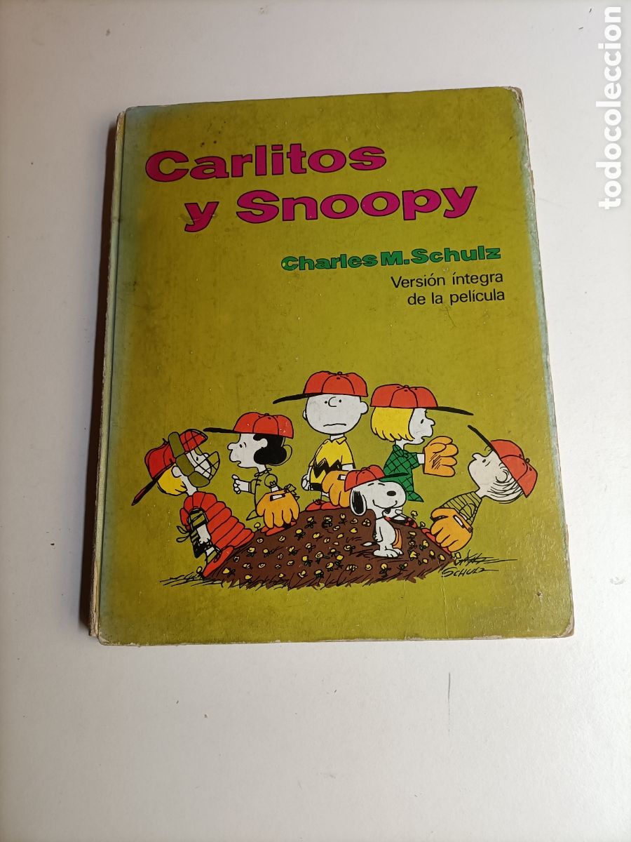 C&oacute;mics: Carlitos y Snoopy. Charles M.Schulz. versi&oacute;n integra de la pel&iacute;cula LIBRO DEFECTO - Foto 2
