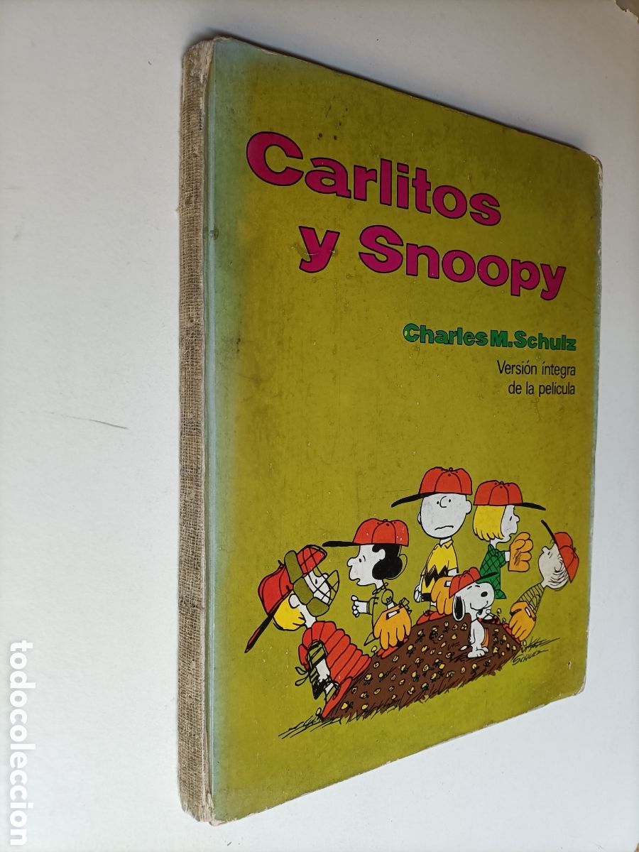 C&oacute;mics: Carlitos y Snoopy. Charles M.Schulz. versi&oacute;n integra de la pel&iacute;cula LIBRO DEFECTO - Foto 1