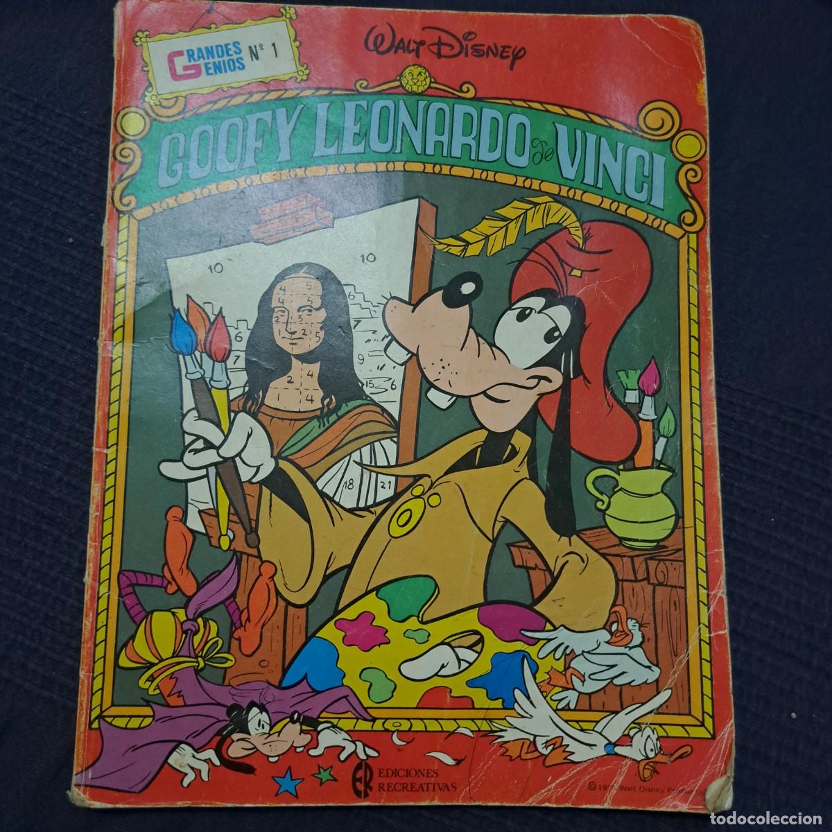 C&oacute;mics: C&oacute;mic GOOFY LEONARDO DA VINCI, N 1 - Foto 1