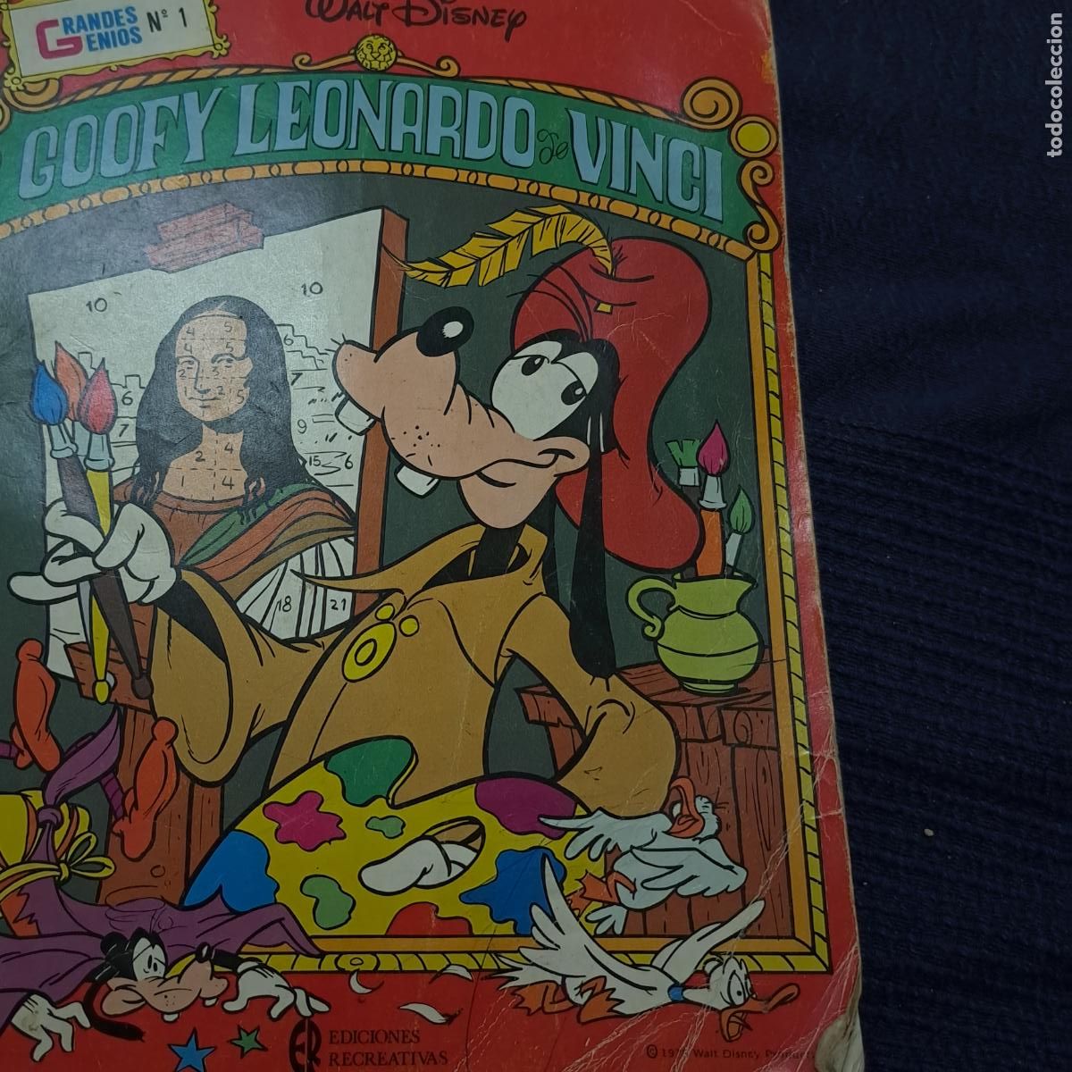 C&oacute;mics: C&oacute;mic GOOFY LEONARDO DA VINCI, N 1 - Foto 2