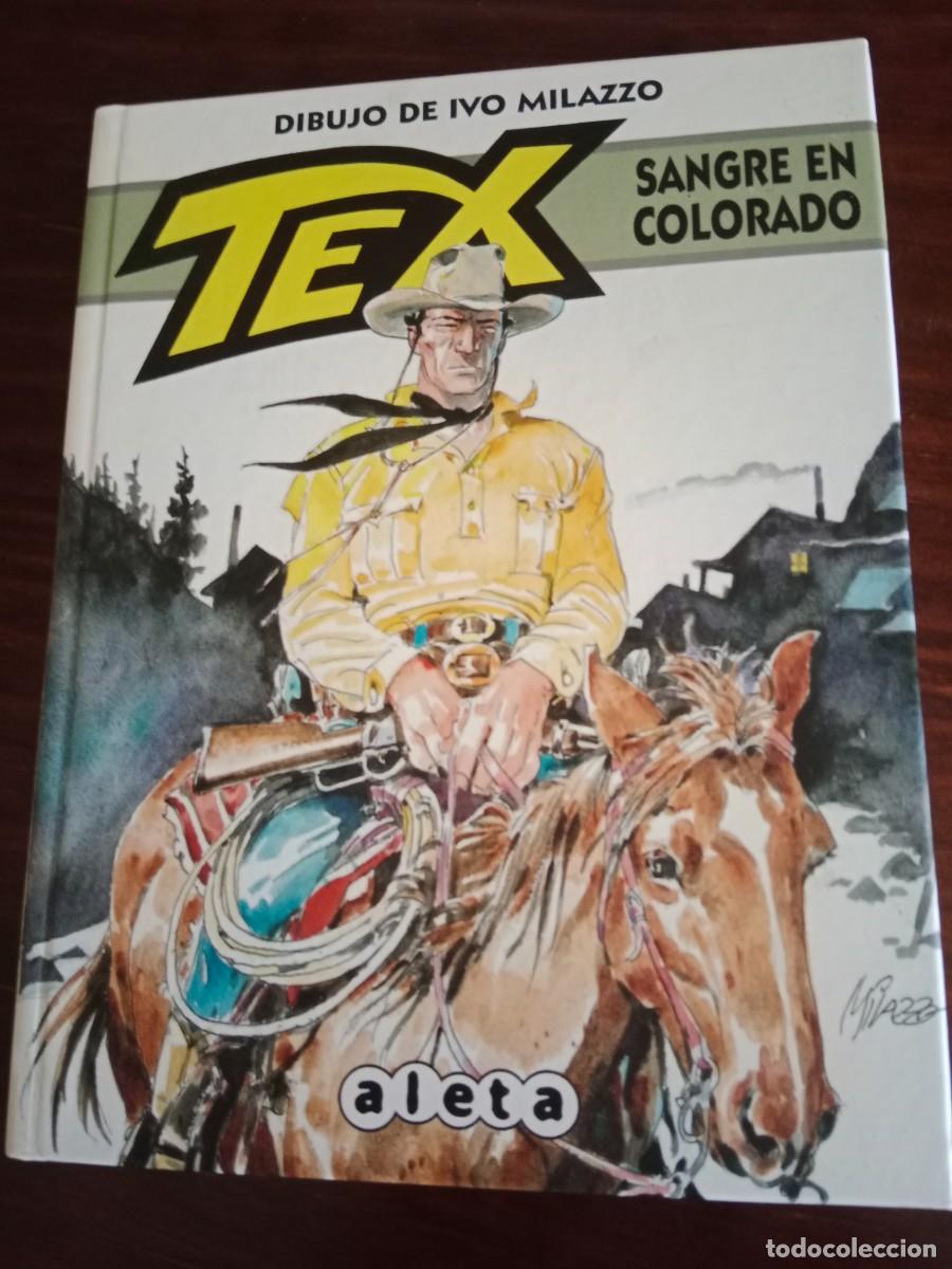 C&oacute;mics: TEX. SANGRE EN COLORADO. MILAZZO. ALETA - Foto 1