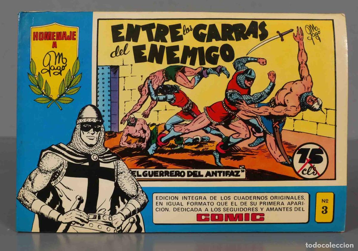C&oacute;mics: EL GUERRERO DEL ANTIFAZ. HOMENAJE. N 3 - Foto 1
