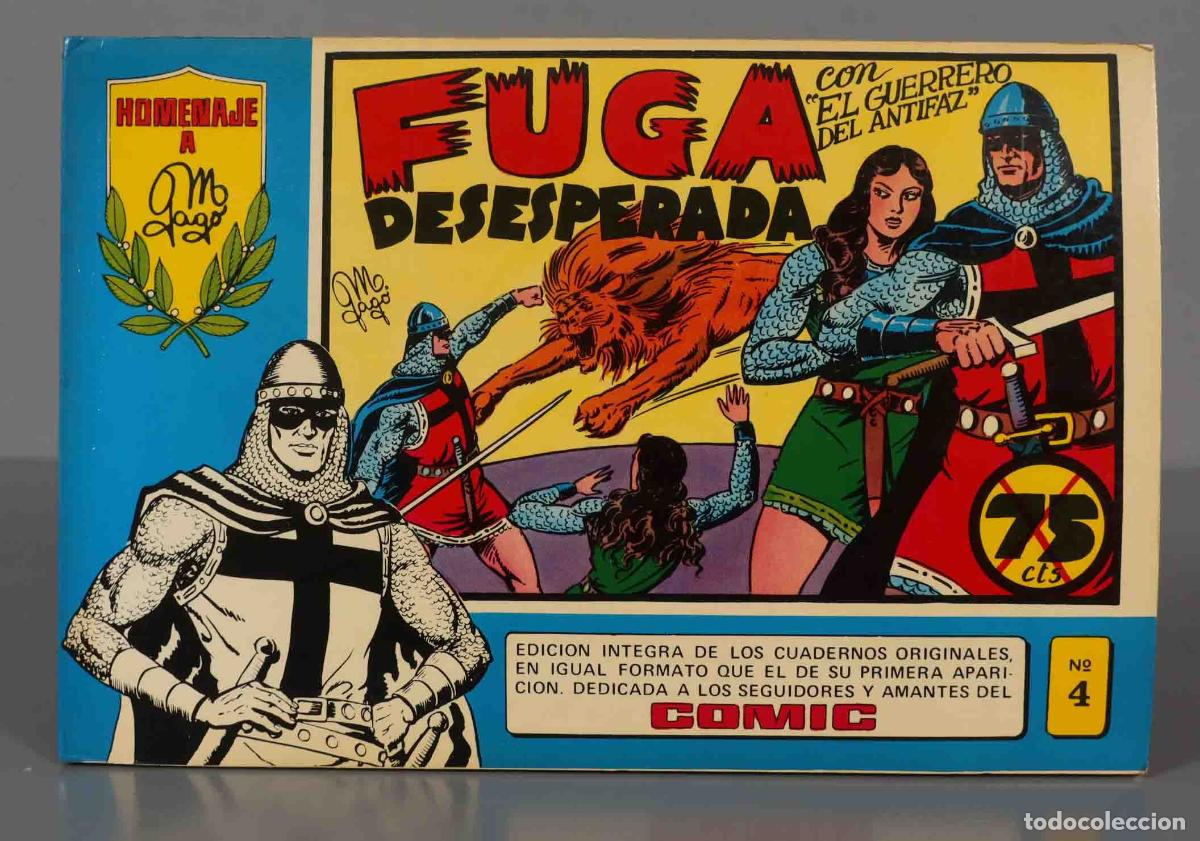 C&oacute;mics: EL GUERRERO DEL ANTIFAZ. HOMENAJE. N 4 - Foto 1