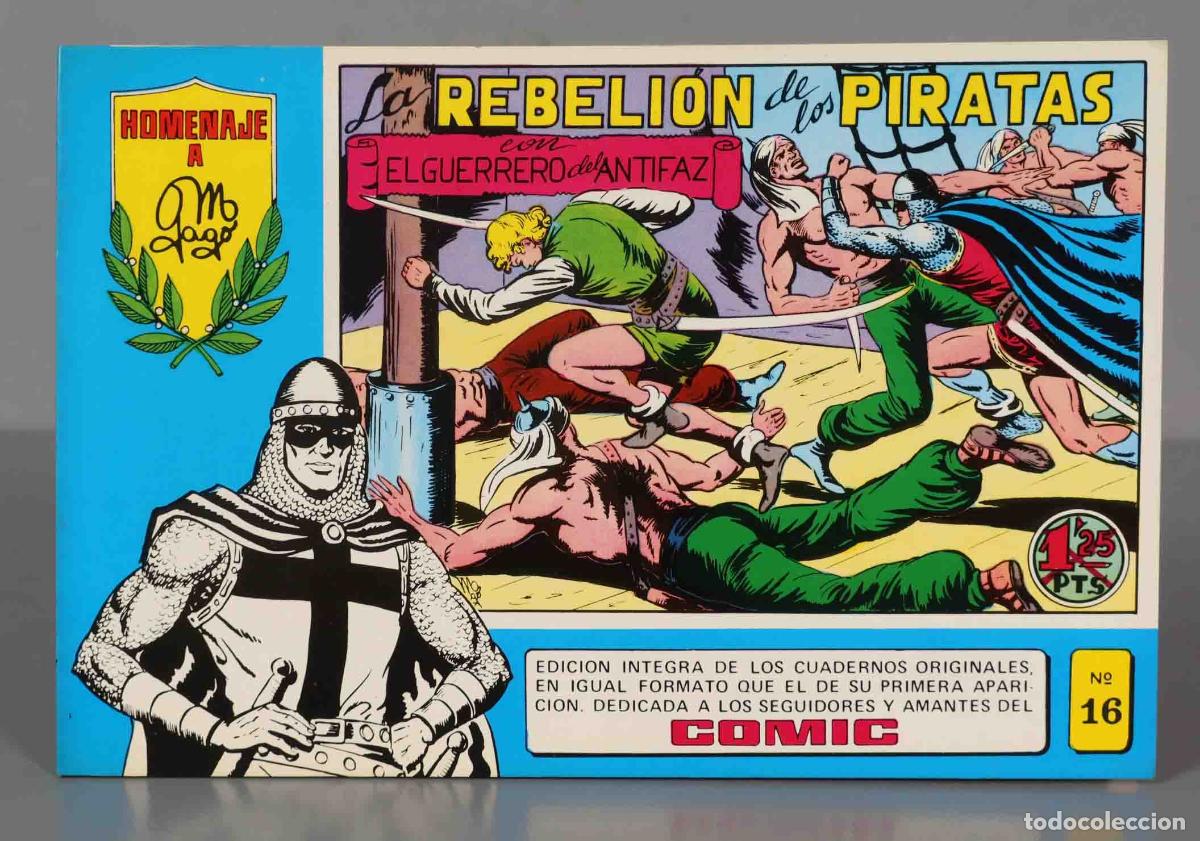 C&oacute;mics: EL GUERRERO DEL ANTIFAZ. HOMENAJE. N 16 - Foto 1