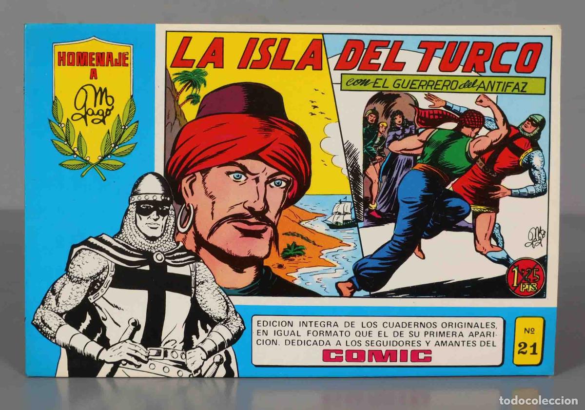 C&oacute;mics: EL GUERRERO DEL ANTIFAZ. HOMENAJE. N 21 - Foto 1