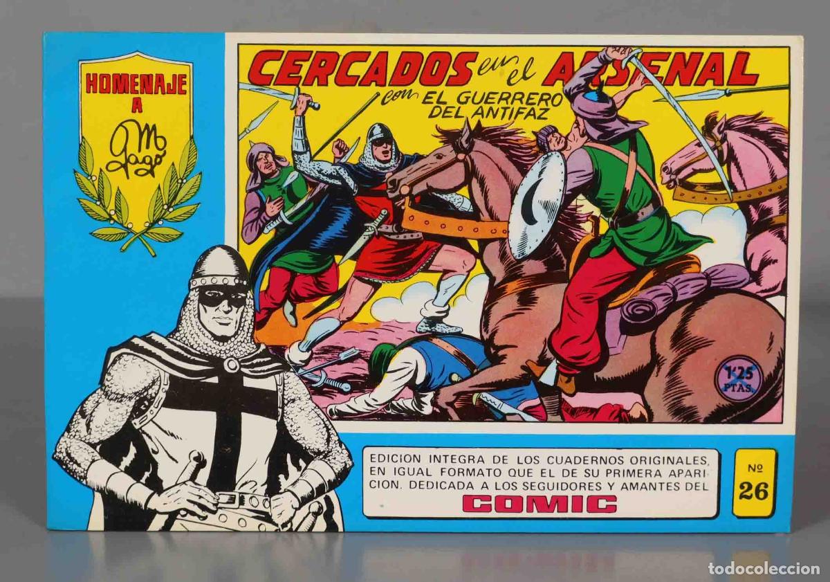 C&oacute;mics: EL GUERRERO DEL ANTIFAZ. HOMENAJE. N 26 - Foto 1