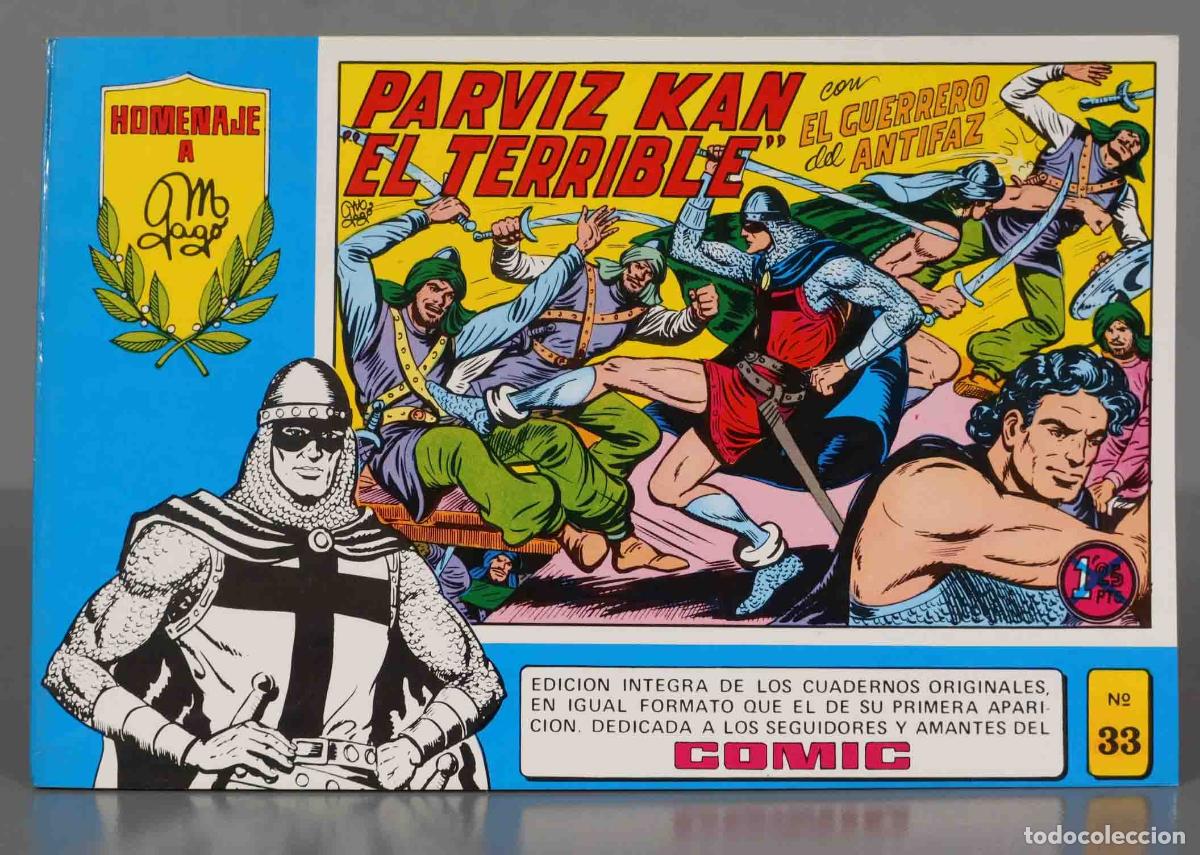 C&oacute;mics: EL GUERRERO DEL ANTIFAZ. HOMENAJE. N 33 - Foto 1