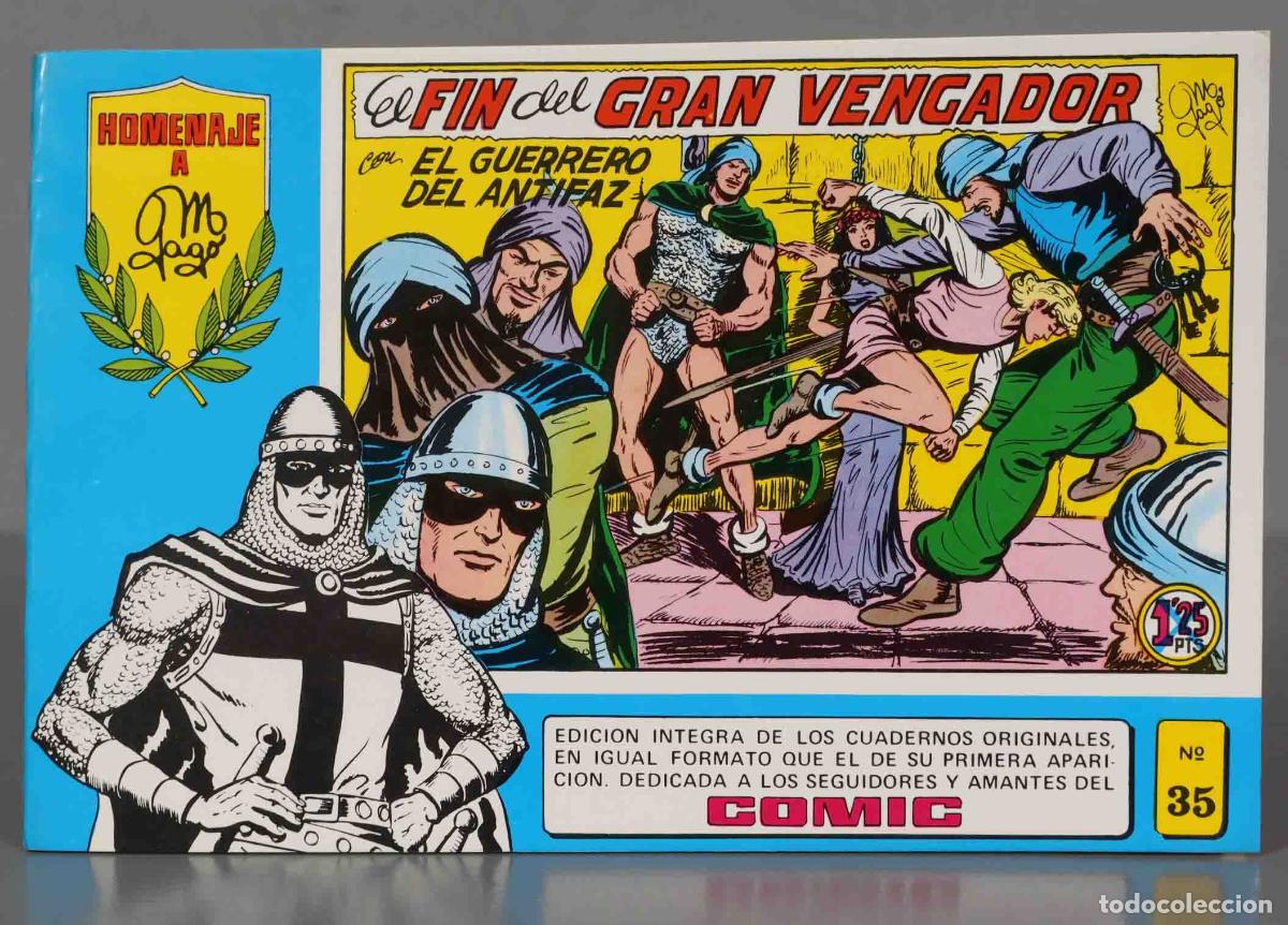 C&oacute;mics: EL GUERRERO DEL ANTIFAZ. HOMENAJE. N 35 - Foto 1
